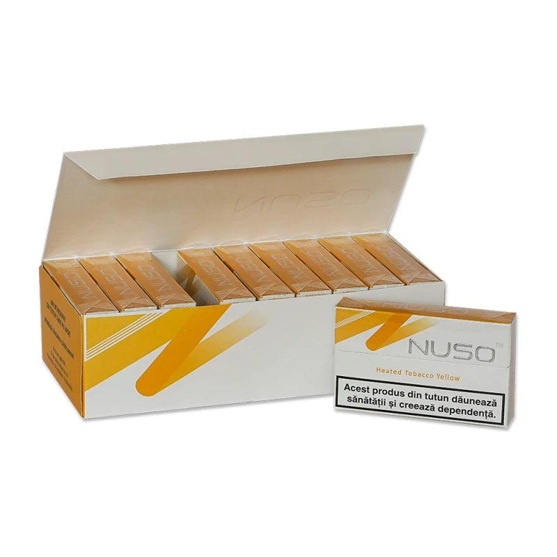 NUSO CIGARETTE YELLOW