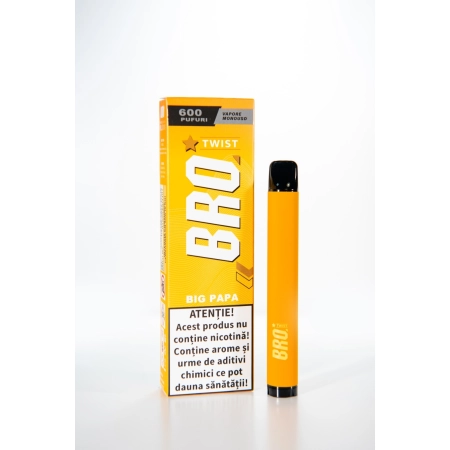 BRO MANGO PINEAPPLE BIG PAPA 600 PUFFS