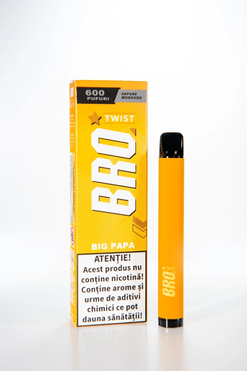 BRO MANGO PINEAPPLE BIG PAPA 600 PUFFS