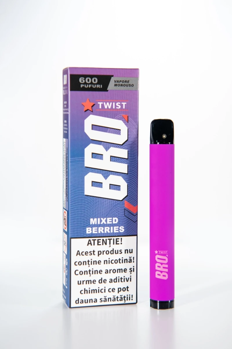 BRO MIXED BERRIES 600 PUFFS