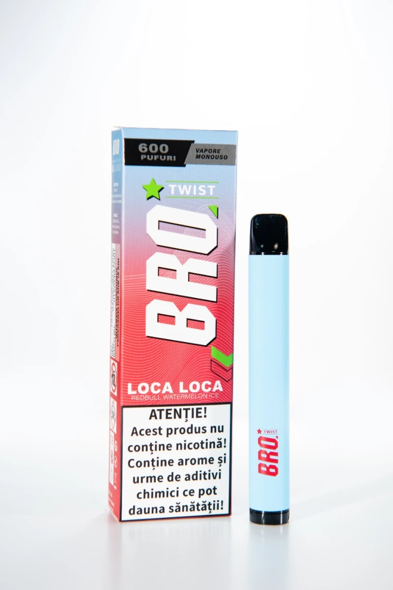 BRO RED BULL WATERMELON ICE 600 PUFFS