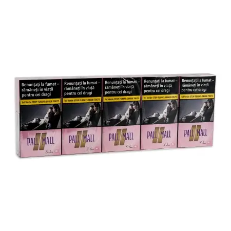 PALL MALL S-LINE FLOW ROSE PR.MX.28.00