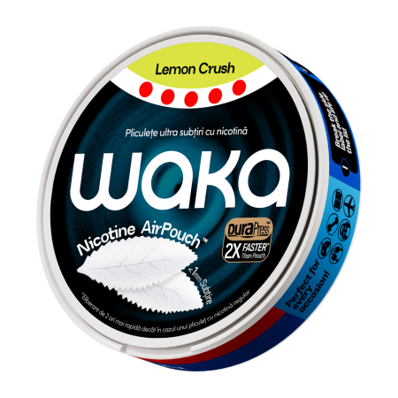 WAKA NICOTINE AIRPOUCH LEMON CRUSH 16MG