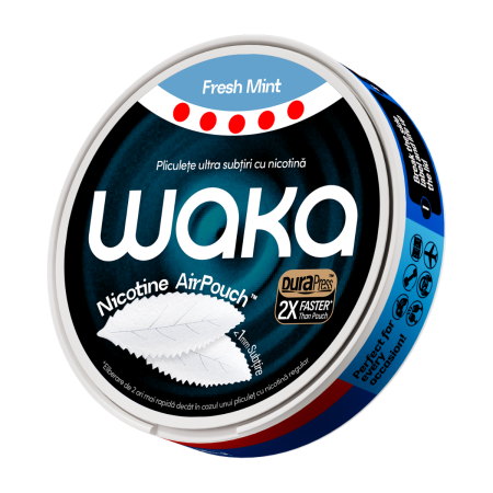 WAKA NICOTINE AIRPOUCH FRESH MINT 16MG