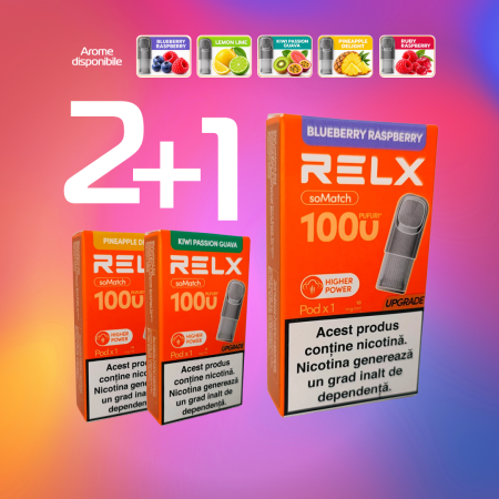 Promo Relx Somatch Pod 2+1 Gratis